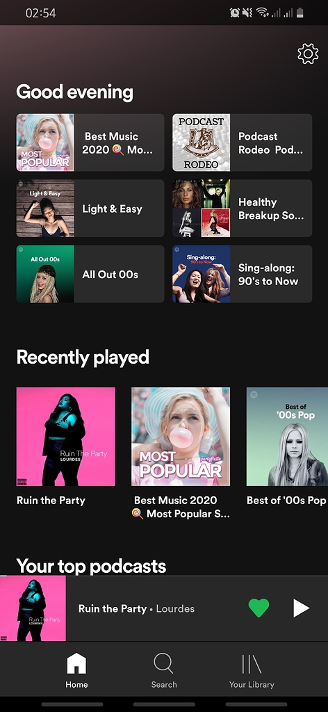 What's your recently played list on Spotify? - Music - Peyups